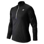 New Balance Mens Impact Half Zip Black X26c7616